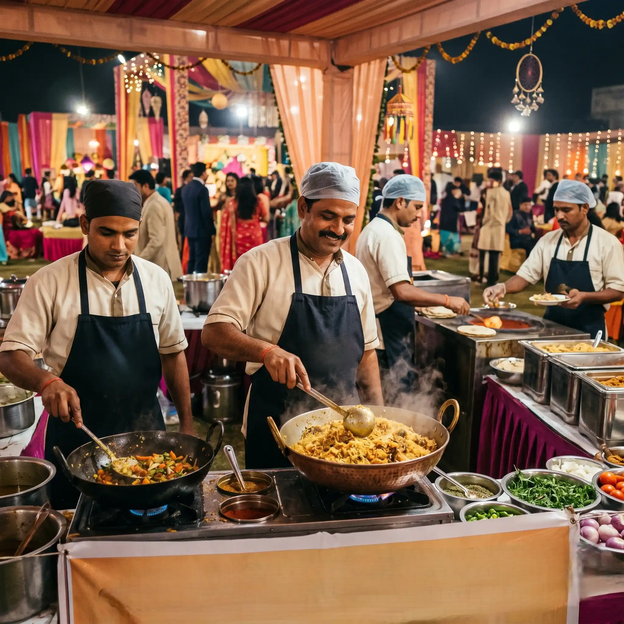 South Indian banana leaf feast — SR Caterers Hyderabad